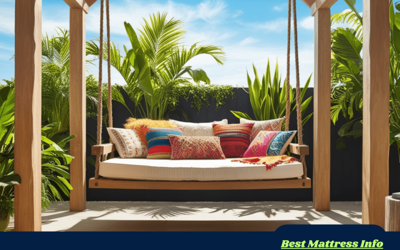 outdoor swing bed mattress