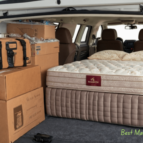 Queen Mattress in a Minivan