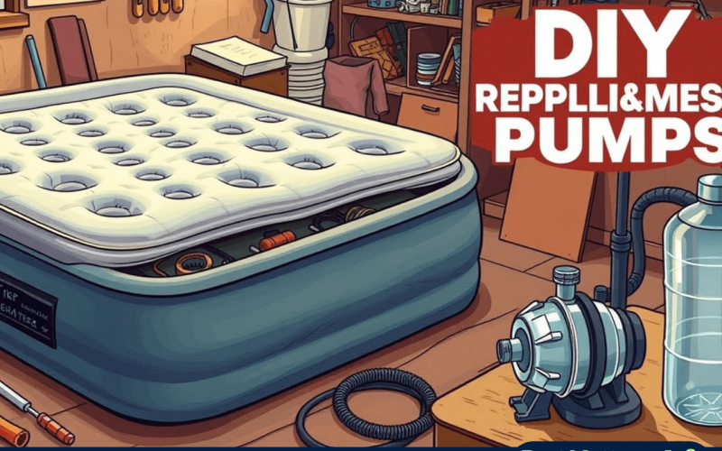 can you replace an air mattress pump