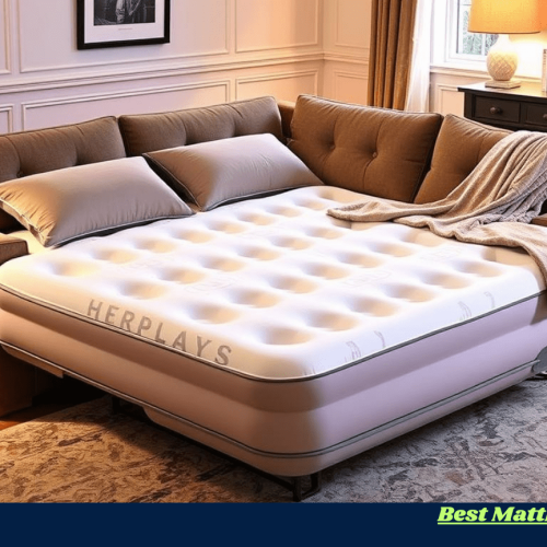 queen sleeper sofa with inflatable mattress